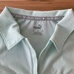 Puma Golf Sleeveless top, beautiful mint green, XL very lightweight